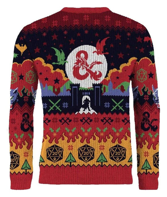 Dungeons & Dragons Christmas Pullover Größe XL