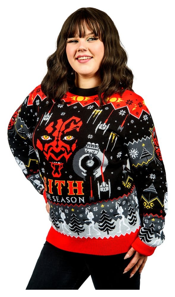 Star Wars Christmas Pullover Sith Größe XL