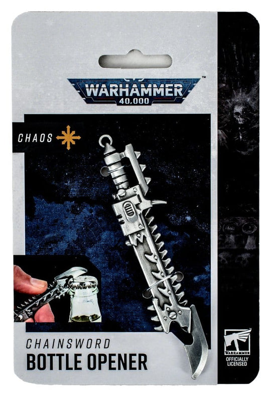 Warhammer 40,000 Flaschenöffner Chaos Chainsword