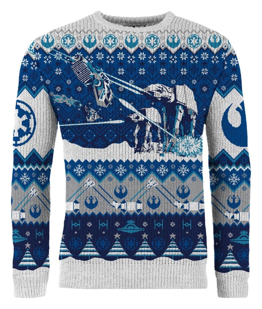 Star Wars Christmas Pullover AT-AT Assault Größe XXXL