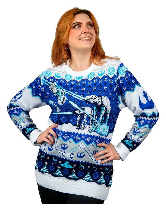 Star Wars Christmas Pullover AT-AT Assault Größe M