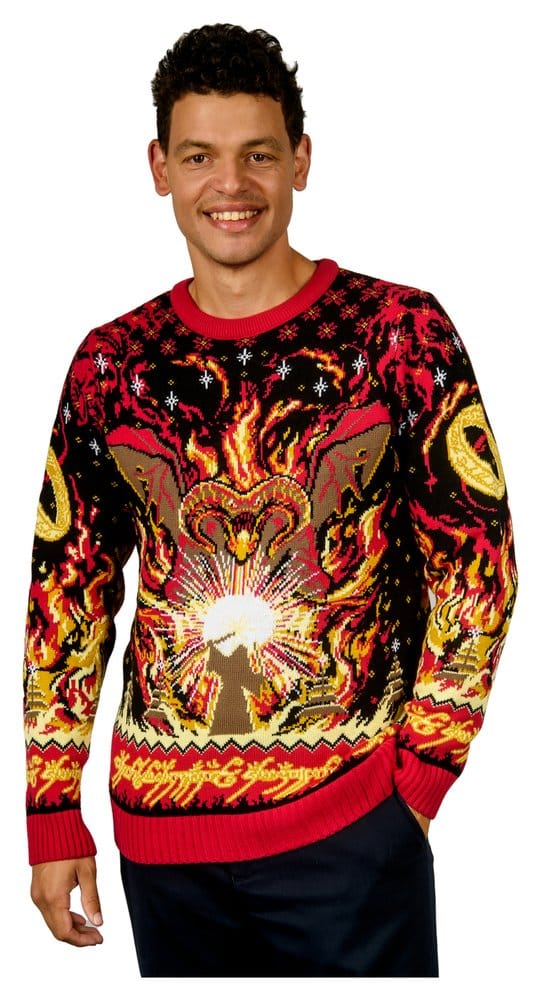 Der Herr der Ringe Christmas Pullover Balrog Größe S