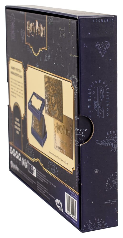 Harry Potter Replik Marauder's Map Metal Map 15 cm