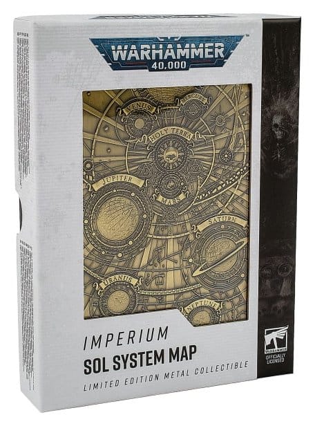 Warhammer 40,000 Metallkarte Sol System