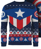 Captain America Christmas Pullover Größe XS