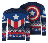 Captain America Christmas Pullover Größe XXXL