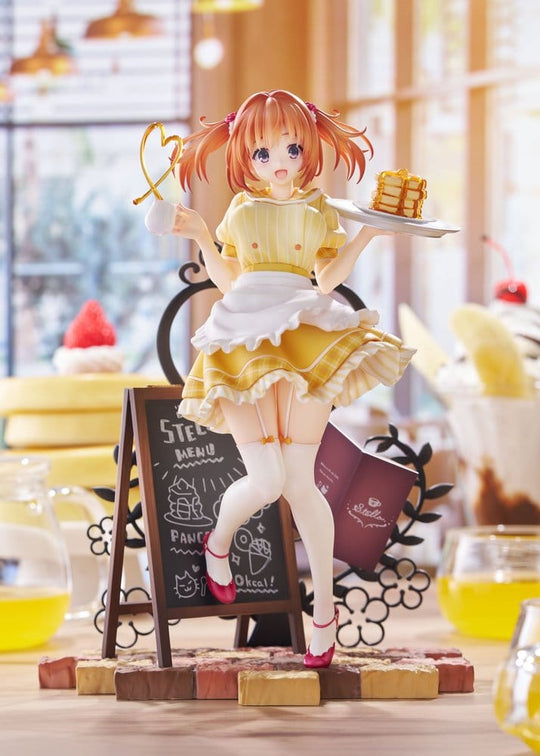 Café Stella and the Reaper's Butterflies PVC Figur 1/7 Sumizome Nozomi AmiAmi Limited Edition 23 cm