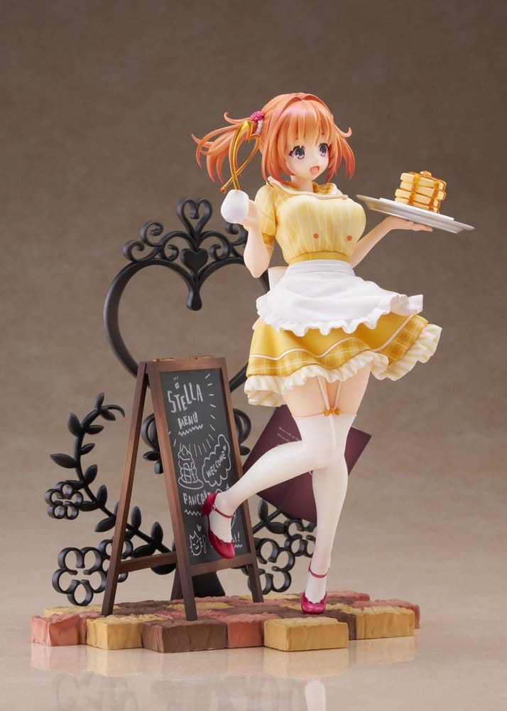 Café Stella and the Reaper's Butterflies PVC Figur 1/7 Sumizome Nozomi AmiAmi Limited Edition 23 cm
