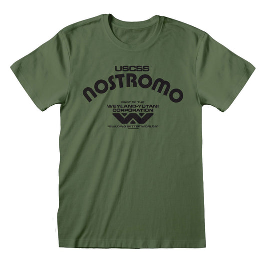 Alien T-Shirt Retro Nostromo   Größe S