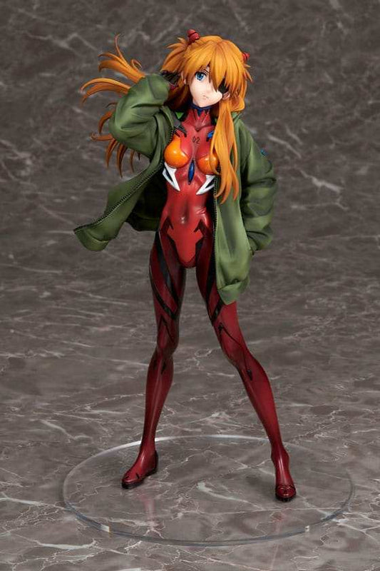 Shin Evangelion Movie PVC Statue 1/7 Shikinami Asuka Langley Hoodie Ver. 23 cm