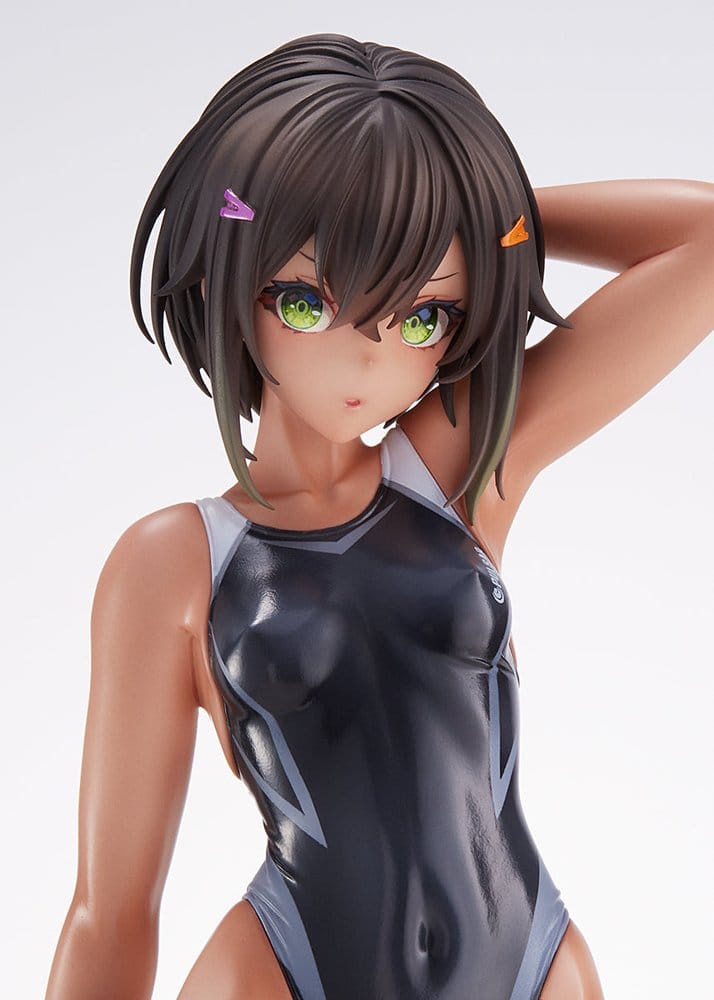Arms Note PVC Figur 1/7 Buchou-chan of the Swimming Club 22 cm (re-run)