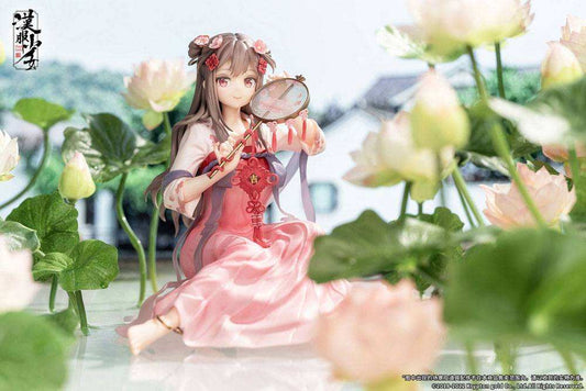 Hanfu Girls Statue 1/7 Lotus Reflection 14 cm