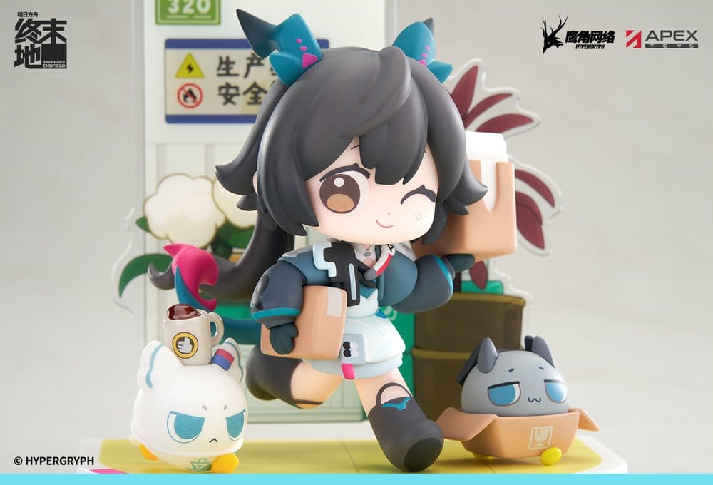Arknights Cuties Series PVC Figur Endfield Chen Qianyu 12 cm