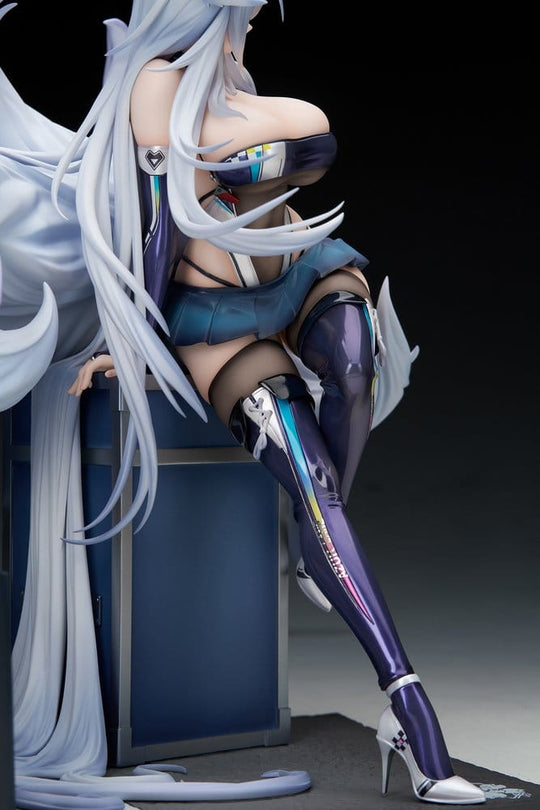 Azur Lane PVC Figur 1/7 Shinano Moonlit Chrome Ver. Acrylic Special Edition w/Display 25 cm