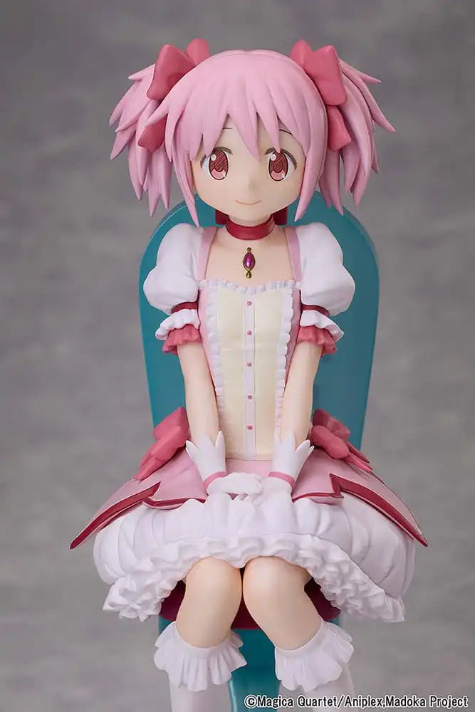 Puella Magi Madoka Magica The Movie: Rebellion PVC Statue Madoka Kaname Tea Party Cake Song Ver. 18 cm