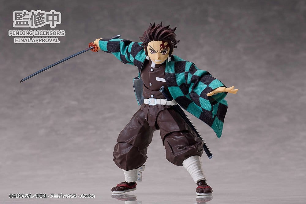 Demon Slayer: Kimetsu no Yaiba BUZZmod Actionfigur 1/12 Tanjiro Kamado Ver. 2 14 cm