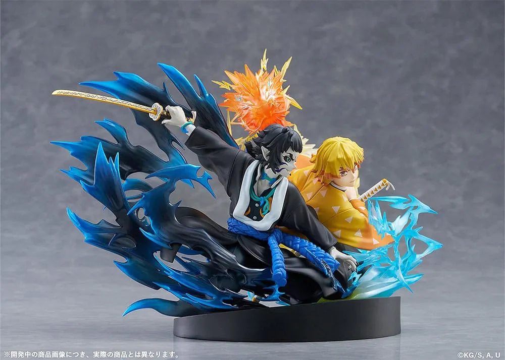 Demon Slayer: Kimetsu no Yaiba PVC Statue Zenitsu Agatsuma & Kaigaku 15 cm