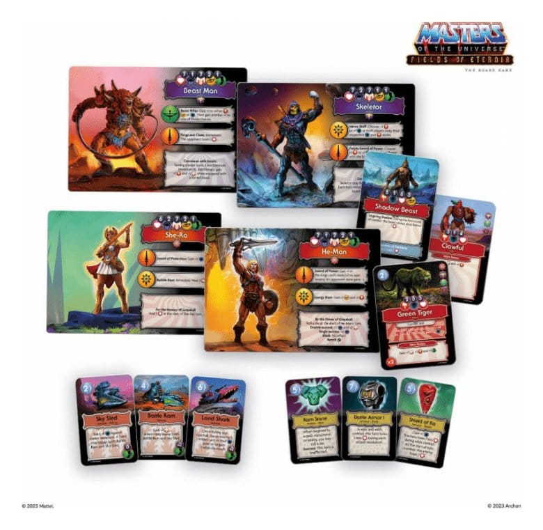 Masters of the Universe Brettspiel Fields of Eternia *Deutsche Version*