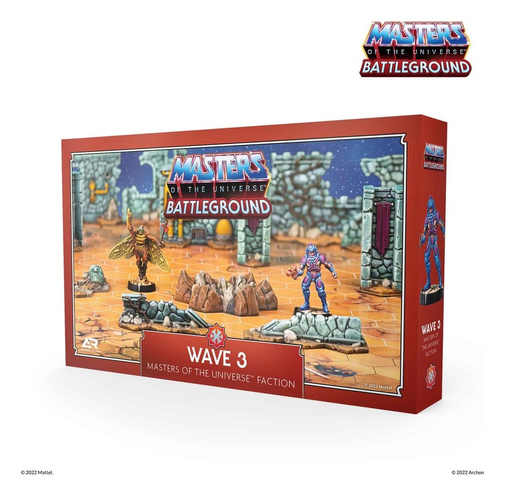 Masters of the Universe: Battleground Miniaturenspiel Wave 3: Masters of the Universe Faction *Englische Version*
