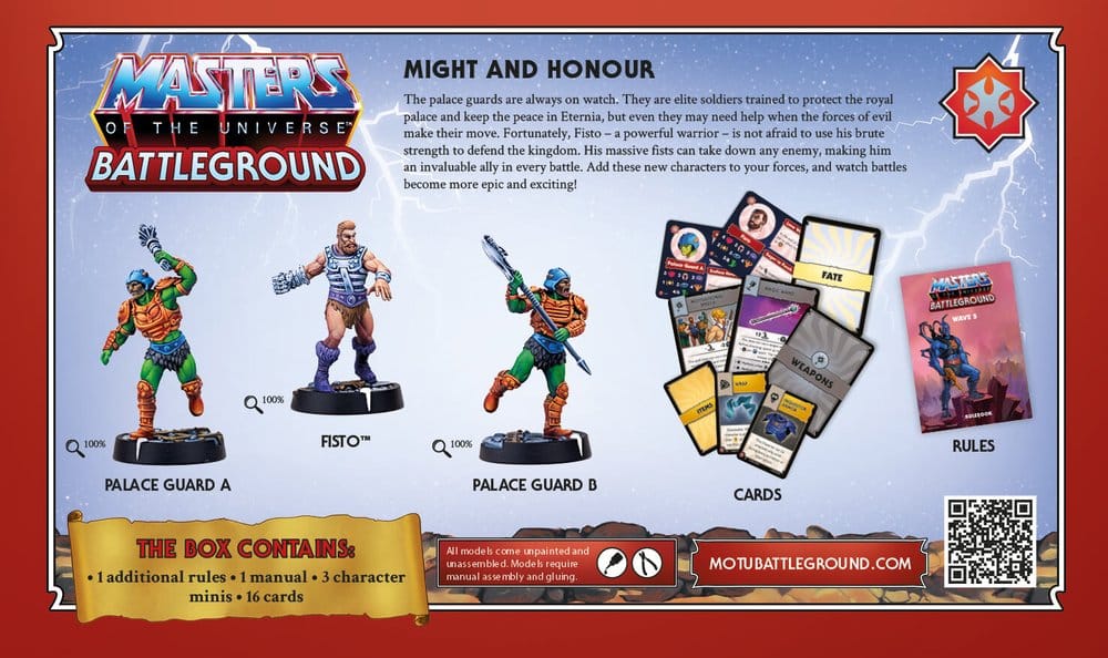 Masters of the Universe: Battleground Miniaturenspiel Wave 5: Masters of the Universe Faction *Deutsche Version*