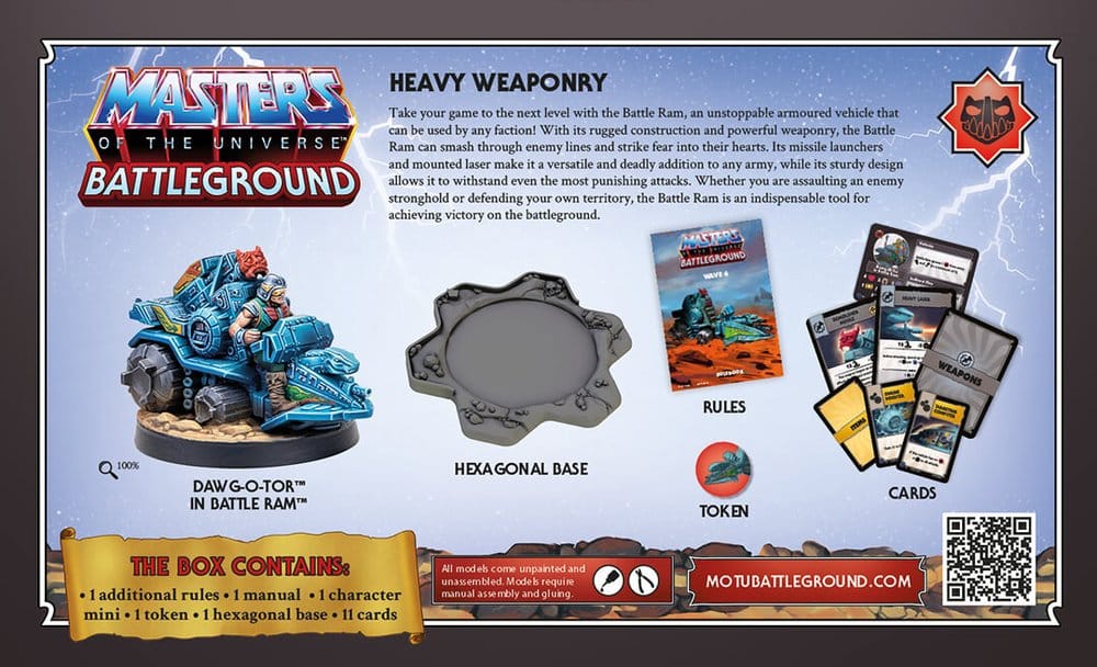 Masters of the Universe: Battleground Miniaturenspiel Wave 6: Fighting Foe Men Faction *Englische Version*