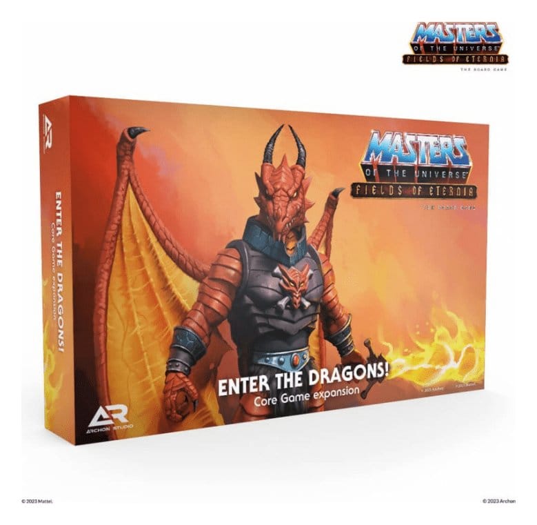 Masters of the Universe Brettspiel-Erweiterung Fields of Eternia - Enter the Dragons! *Spanische Version*