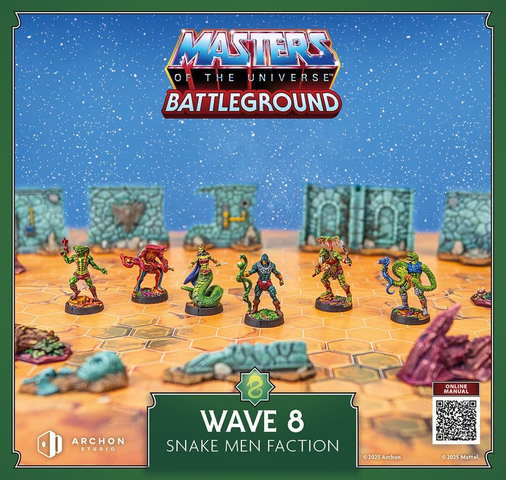 Masters of the Universe: Battleground Miniaturenspiel Wave 8: Snake Men Faction *Spanische Version*