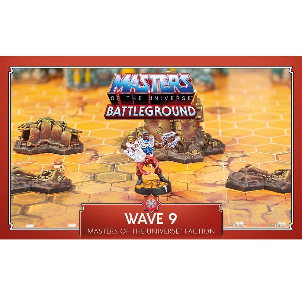 Masters of the Universe: Battleground Miniaturenspiel Wave 9: Masters of the Universe Faction *Deutsche Version*