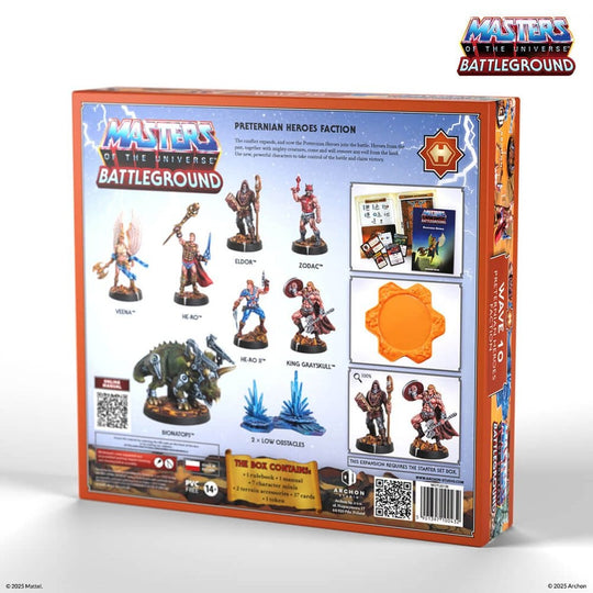 Masters of the Universe: Battleground Miniaturenspiel Wave 10: Preternian Heroes Faction *Spanische Version*