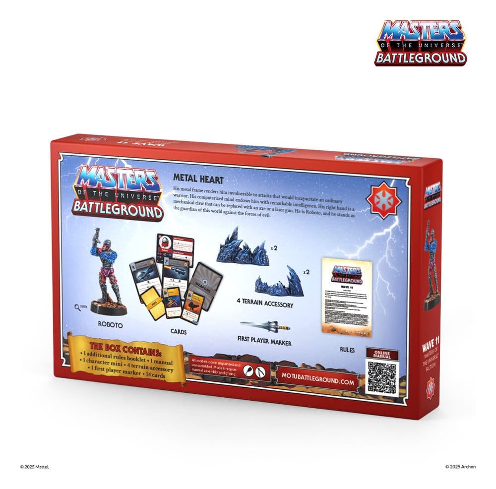 Masters of the Universe: Battleground Miniaturenspiel Wave 11: MOTU Faction Roboto *Italienische Version*