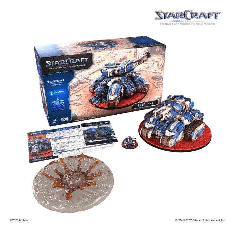 StarCraft TMG Erweiterungs-Set Terran: Siege Tank