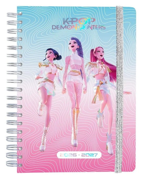 KPop Demon Hunters Terminkalender Wochenplaner 2026/2027 A5