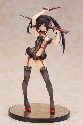 Date A Live Statue 1/7 Kurumi Tokisaki Lingerie Ver. Black Special Edition 24 cm