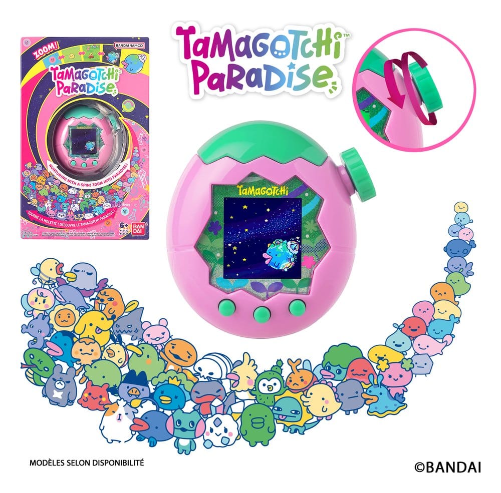 Tamagotchi Paradise Gadget Pink Land (Erde)