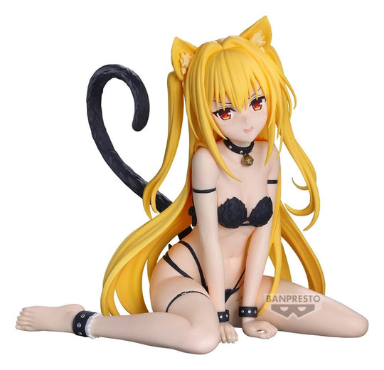To Love Ru Darkness Nyarls Collection PVC-Figur Konjiki no Yami Sitting Version 13 cm