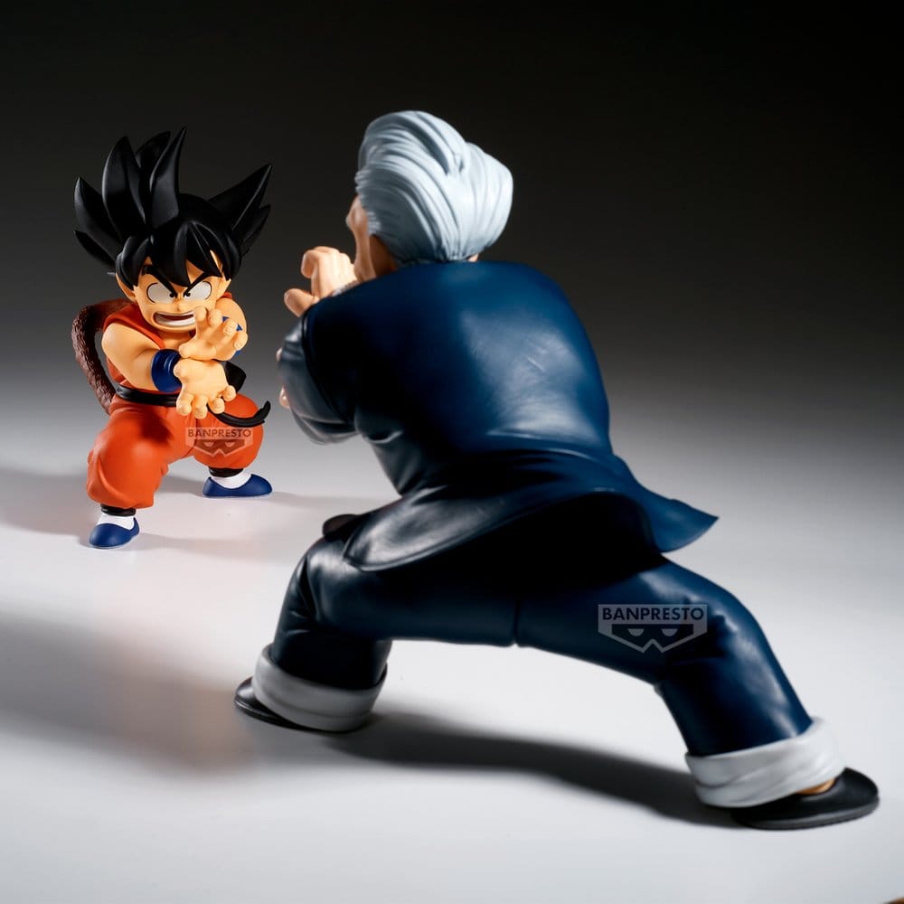 Dragon Ball Match Makers Son Goku & Jackie Chun PVC-Figur Son Goku 12 cm