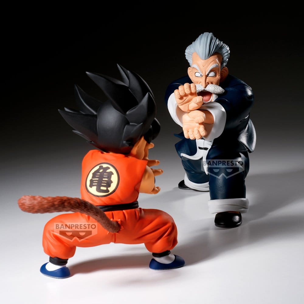Dragon Ball Match Makers Jackie Chun & Son Goku PVC-Figur Jackie Chun 13 cm