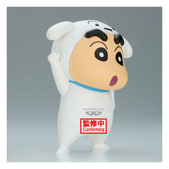 Crayon Shinchan Cosplay PVC Statue Shiro Shinchan 11 cm