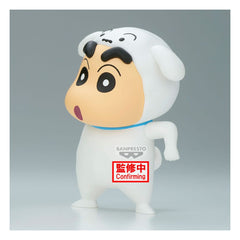 Crayon Shinchan Cosplay PVC Statue Shiro Shinchan 11 cm
