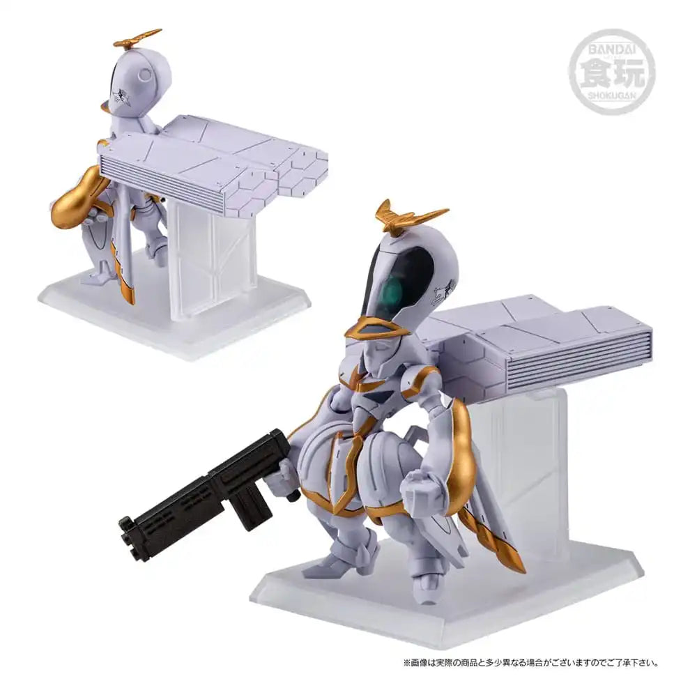 FW Gundam Convergence Core Cross Bone Actionfigur Set Steel 7 Angel Diona & Icarus 13 cm