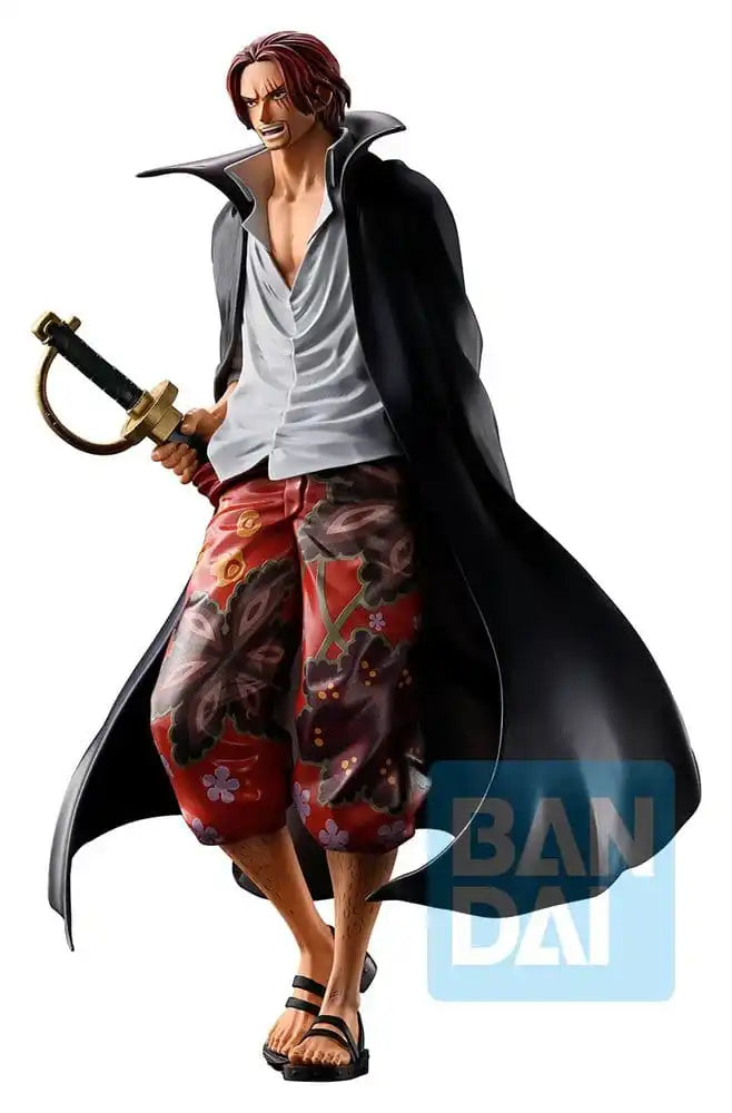 One Piece Ichibansho Masterlise Expiece PVC-Figur Shanks (Red Hair Pirates) 21 cm