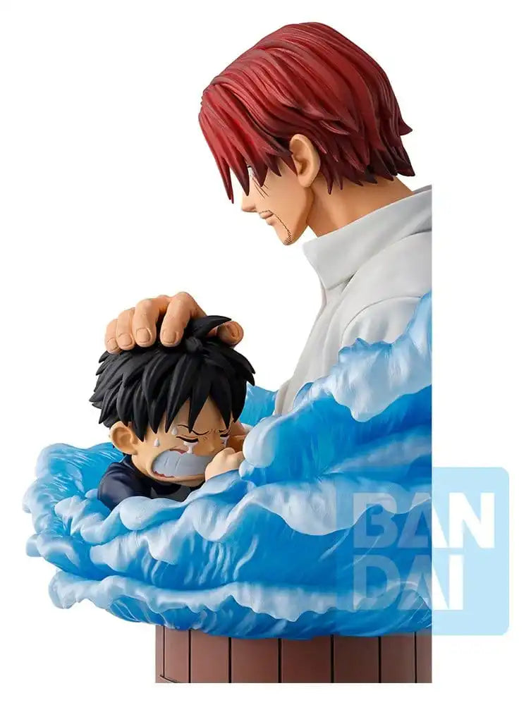One Piece Ichibansho PVC-Figur Shanks & Luffy (Red Hair Pirates) 15 cm