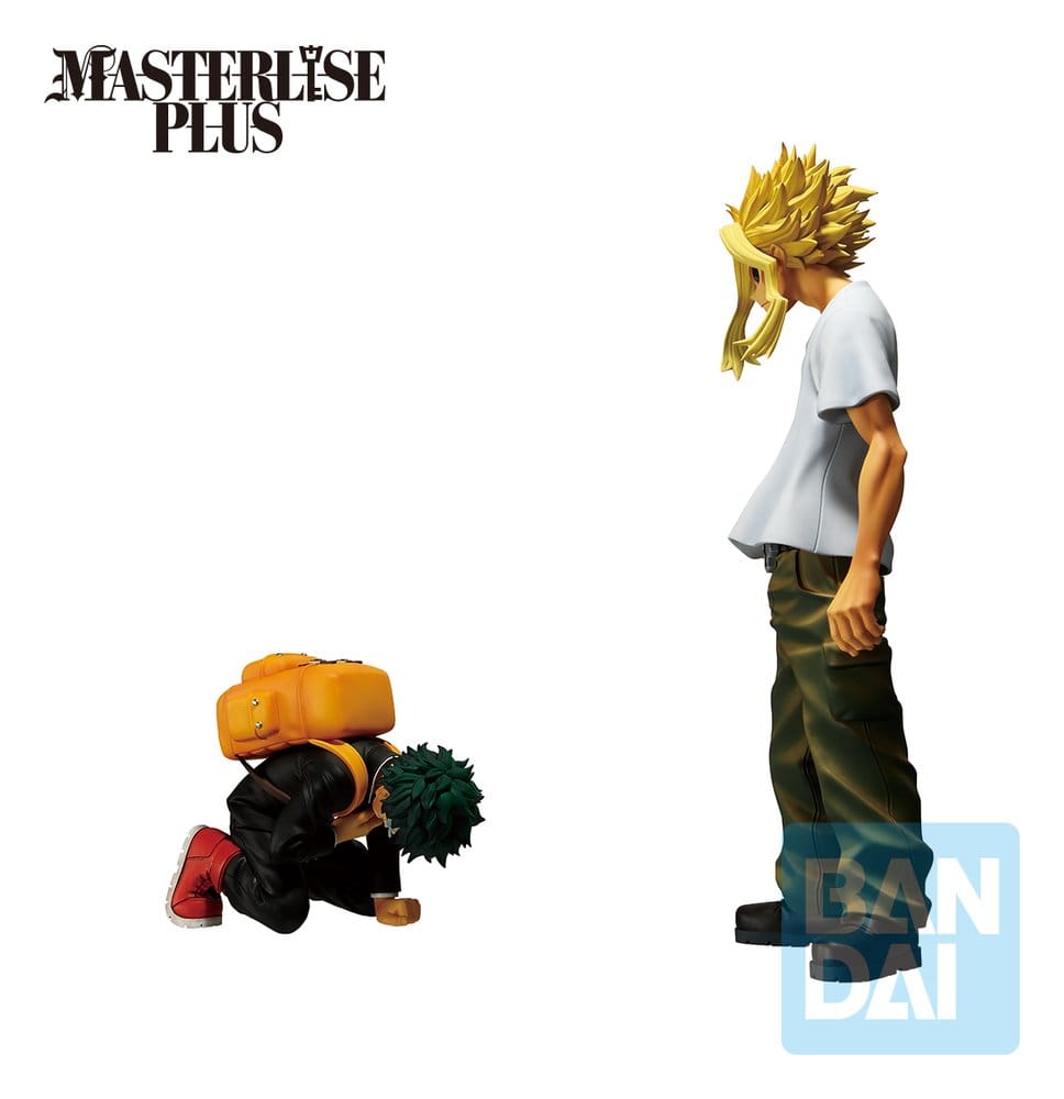 My Hero Academia Ichibansho Masterlise Plus PVC Figur Izuku Midoriya & All Might 27 cm