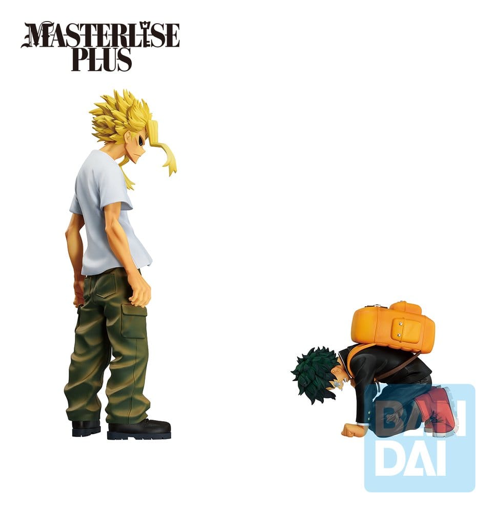 My Hero Academia Ichibansho Masterlise Plus PVC Figur Izuku Midoriya & All Might 27 cm