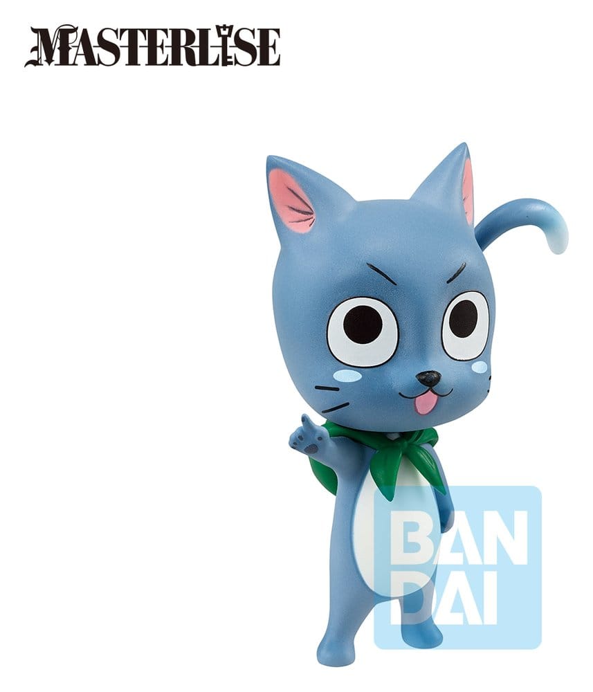 Fairy Tail 20th Anniversary Ichibansho Masterlise PVC-Figur Happy 7 cm