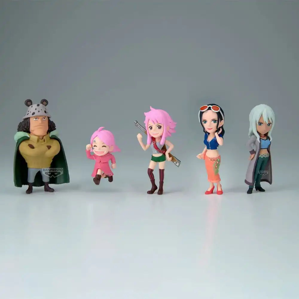 One Piece World Collectable Figure  Parent-Child Bloodline 3 Minifiguren 7 cm Blind Box Display (12)