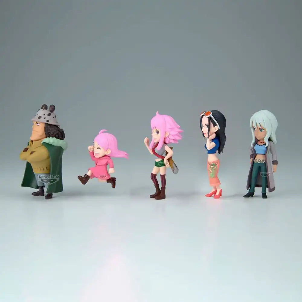 One Piece World Collectable Figure  Parent-Child Bloodline 3 Minifiguren 7 cm Blind Box Display (12)