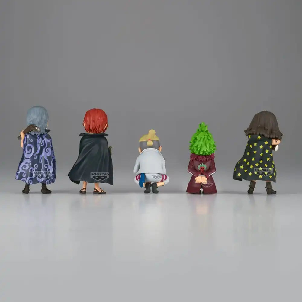 One Piece World Collectable Figur Red Hair Pirates vs Bartolomeo 5 cm Blind Box Display (12)