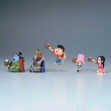One Piece World Collectable Figure Minifiguren 7 cm Banquet 1 Blind Box Display (12)
