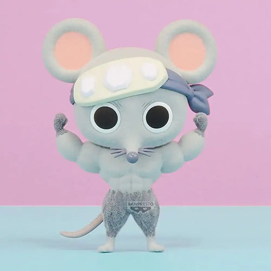 Demon Slayer: Kimetsu no Yaiba Fluffy Puffy PVC-Figur Muscular Mice (Ver. A) 7 cm